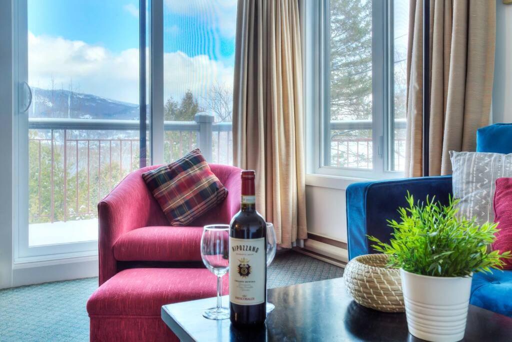 Tremblant Mountain Resort Condo! 몽트랑블랑 외부 사진
